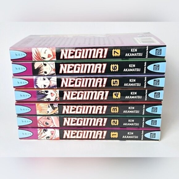 Negima Magister Manga Vol. 1-7. By Ken Akamatsu - English - Picture 3 of 5